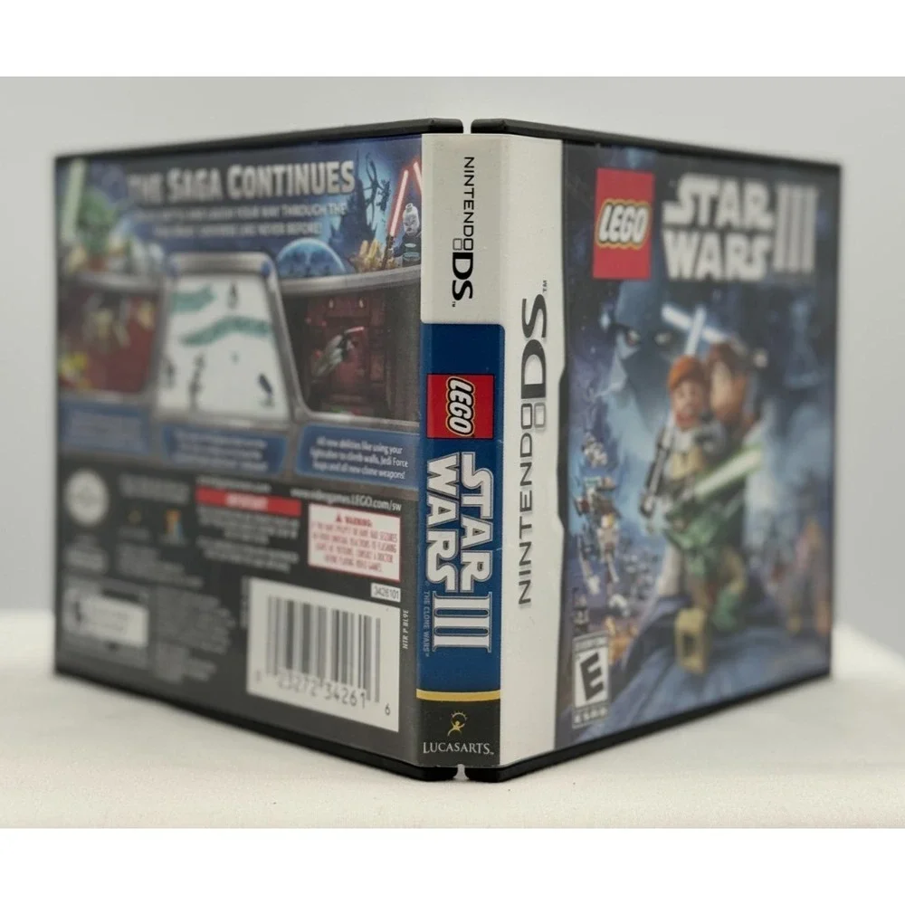 Lego Star Wars III The Clone Wars Nintendo DS - E For Everyone - No Manual
